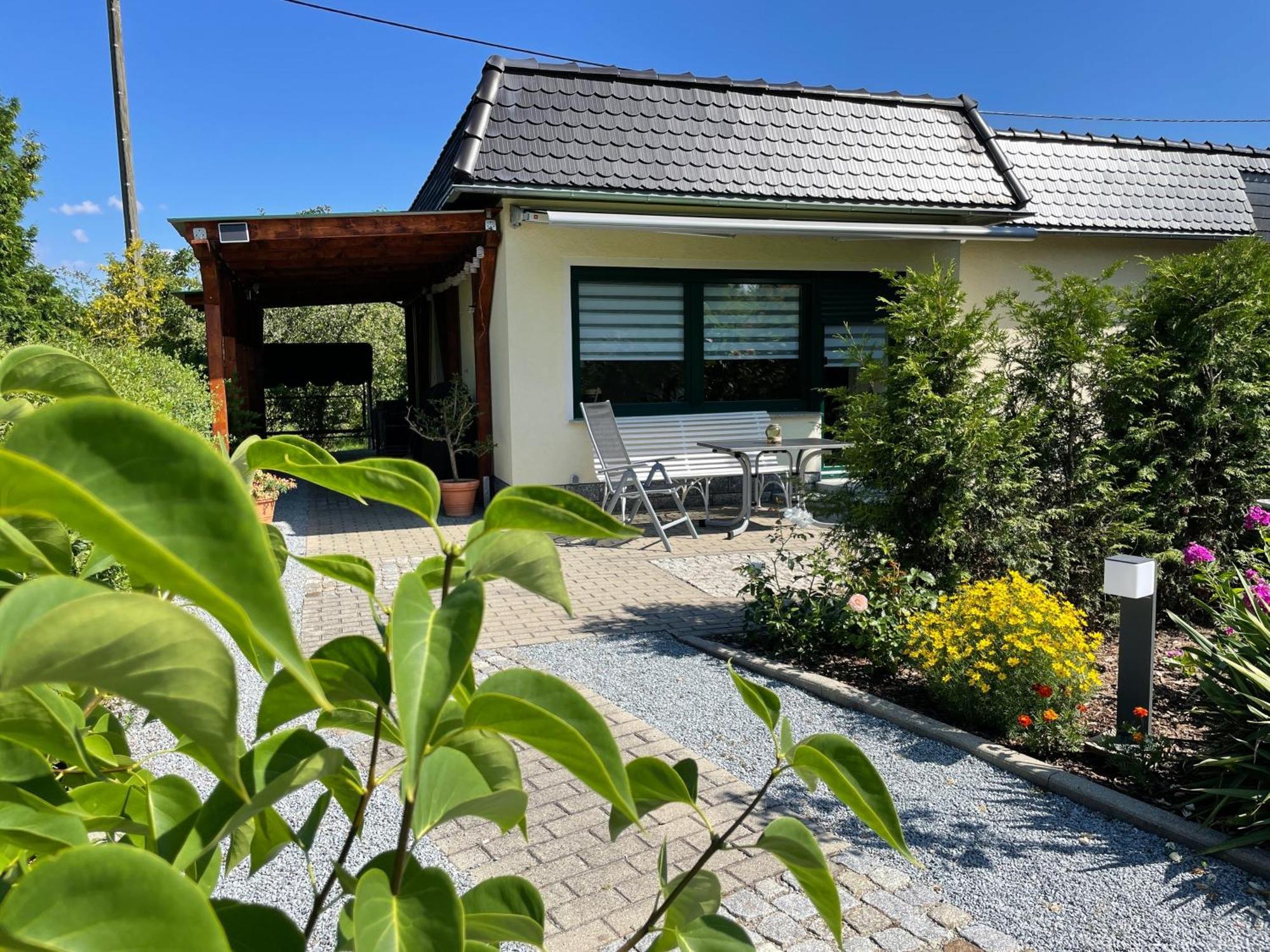 Ferienhaus Amare Mit Fasssauna, Eigener Terrasse & Kamin 包岑 外观 照片